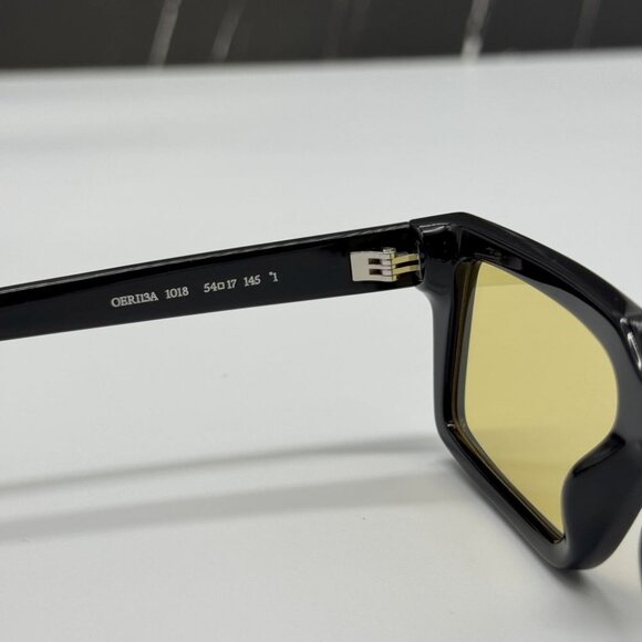 NEW OFF-WHITE OERI13A WARREN 1018 SUNGLASSES UNISEX SQUARE HAVANA EYEWEAR - Picture 7 of 9